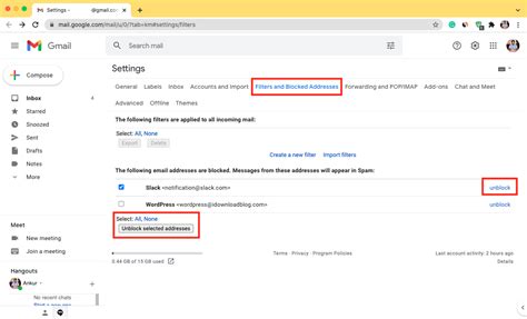 how to unblock sss in gmail|How to Unblock a Sender in Gmail .